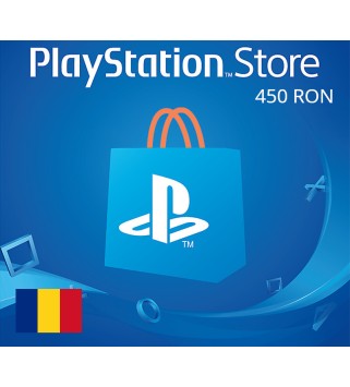 PlayStation Network Card 450 RON RO PlayStation 4 Key 